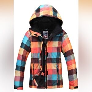 jacket Snowboard Jacket Womens High Windproof Colorful Snow Jacket